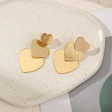 Exaggerated Leaves Layered Earrings Concave Geometric – Stylish Gifts — 7