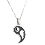 Detachable couple Tai gossip necklace – Jewelry Gift Ideas — 5