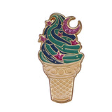 Cone Ice Cream Brooch Glitter Dessert Food Badge – Jewelry Gift Ideas — 3