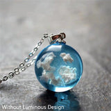 Cloud Transparent Ball Necklace Luminous Design – Jewelry Gift Ideas — 7