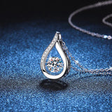 Pendant Smart Water Drop Diamond Necklace – Jewelry Gift Ideas — 2