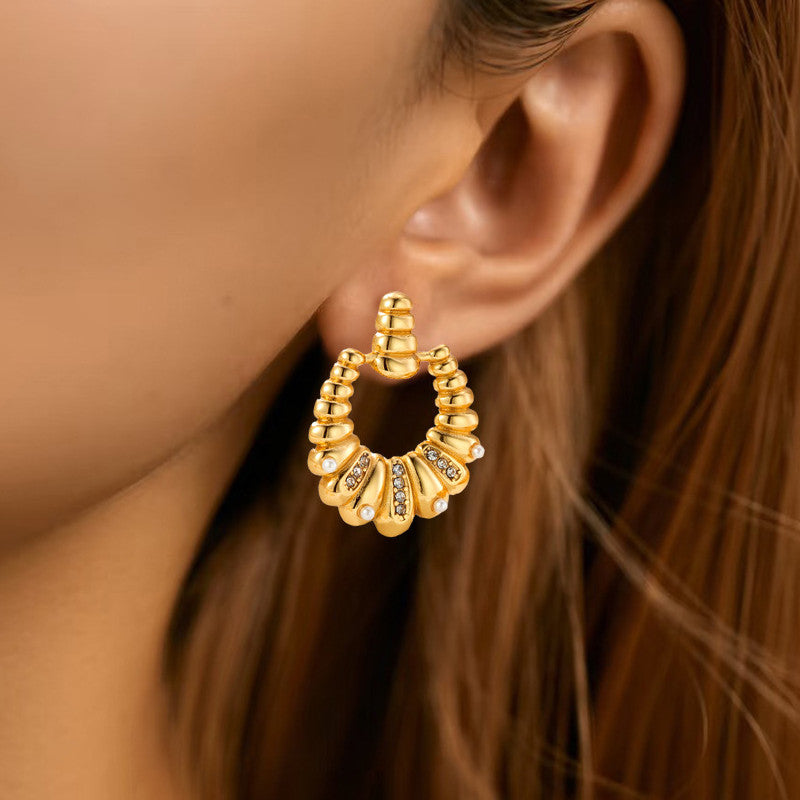 Circle Simple Earrings Fashion Special-interest – Stylish Gifts — 1