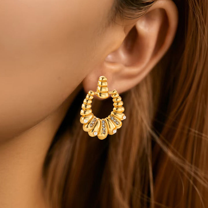 Circle Simple Earrings Fashion Special-interest – Stylish Gifts — 1