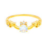Women's New Light Luxury Moonstone Ring – Gifts for Her — 4