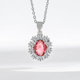 Full Diamond Necklace Ring Earrings Female – Jewelry Gift Ideas — 7