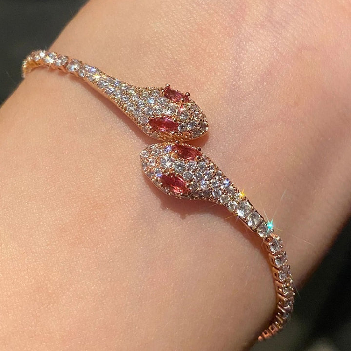 Red Spirit Snake Super Micro Inlaid Zircon – Jewelry Gift Ideas — 1