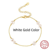 925 Sterling Silver Freshwater Bracelet Ornament – Jewelry Gift Ideas — 5