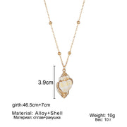 Conch Beads Necklace Natural Shell Phnom Penh – Jewelry Gift Ideas — 10