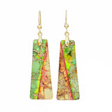 Ethnic Retro Geometric Trapezium Gold And Silver – Holiday Gift Ideas — 2