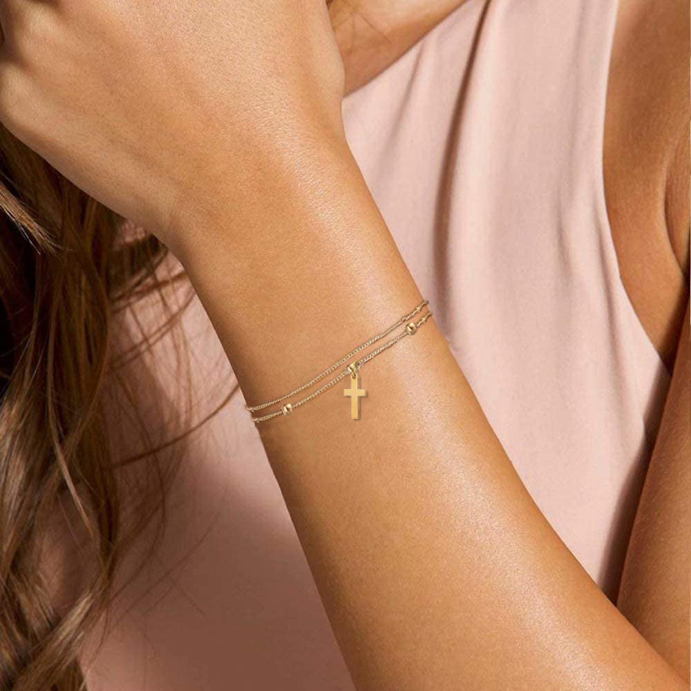 Simple Stainless Steel Round Bead Chain – Practical Gifts — 1