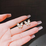 Women's Fashionable Elegant Butterfly-shaped Earrings – Gifts for Her — 15