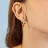 Women's Versatile Simple Temperament Cherry Earrings – Gifts for Her — 4