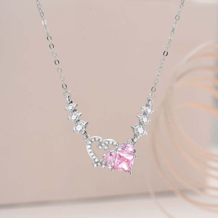 Sterling Silver Sweet Girl Series Dating Necklace – Jewelry Gift Ideas — 1