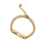 Simple Stainless Steel Mobius Couple Bracelet – Jewelry Gift Ideas — 9