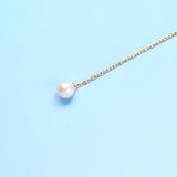 Natural Pearl Moon Tassel Necklace – Jewelry Gift Ideas — 5