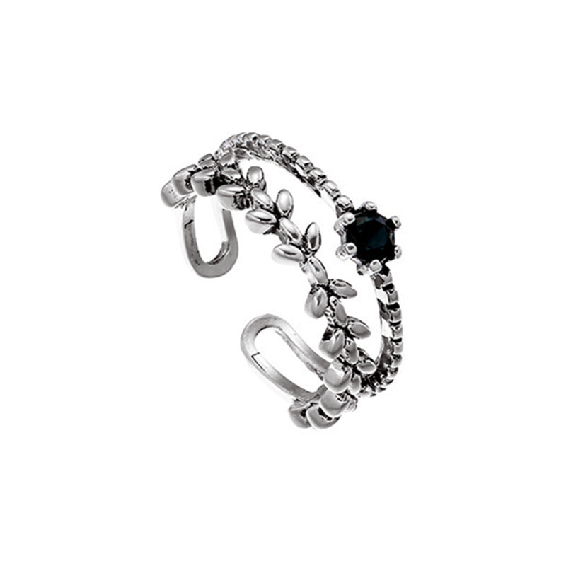 Double leaf ring – Special Occasion Gifts — 1