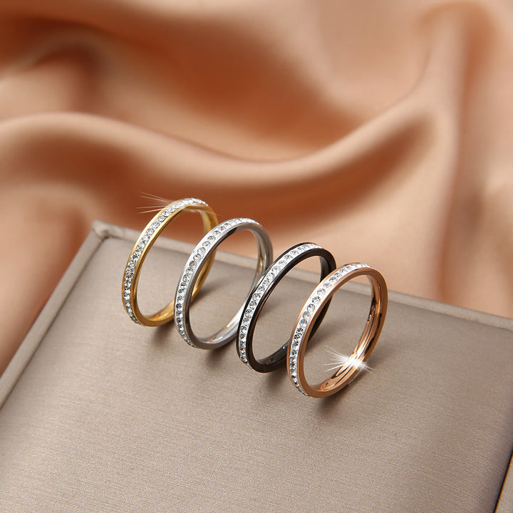 Anti-color All-star Titanium Steel Ring – Birthday Gifts — 1