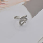 Fashion Women's Stainless Steel Snake Ring – Stylish Gifts — 1