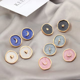 Fashion Alloy Love Moon Lightning Earrings – Stylish Gifts — 8