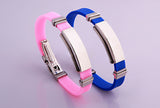 Titanium steel silicone bracelet – Jewelry Gift Ideas — 3