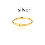 Stainless Steel Gold 26 Alphabet Ring – Stylish Gifts — 20