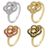 Micro-set Ring, Ring, Adjustable Ring, Butterfly – Stylish Gifts — 11