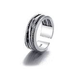 Personality Exaggerated Alloy Two-finger Chain Ring – Stylish Gifts — 5