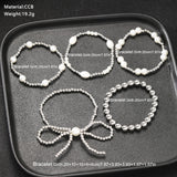 5-piece Set Stylish Graceful Simple Stretch – Jewelry Gift Ideas — 4