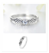 European and American Diamond Angel Wing Ring – Small Gift Ideas — 4