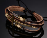 Cowhide cross bracelet – Jewelry Gift Ideas — 3