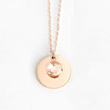 Simple Temperament Ins Stainless Steel Engraved – Jewelry Gift Ideas — 5