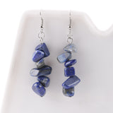 Crystal Stone Simple DIY Earrings Multicolor Stone – Creative Gifts — 4