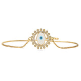 Trendy Brass Micropaved Geometric Devil's Eye – Jewelry Gift Ideas — 6