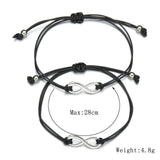 Card Bracelet Simple Alloy Figure 8 Hand Woven – Jewelry Gift Ideas — 2