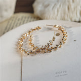 Large rhinestone wrapped earrings – Holiday Gift Ideas — 10