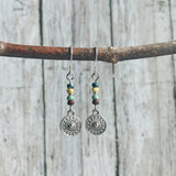 Bohemian Round Beaded Pendant Earrings Vintage – Jewelry Gift Ideas — 11