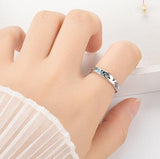 Bird And Fish Couple Ring Male And Female Ring Pair – Gifts for Her — 5