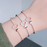 Couple Men And Women Bracelets Heart Shaped – Gifts for Her — 1