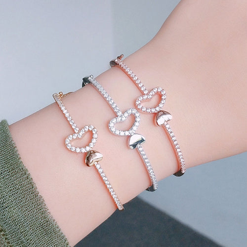 Couple Men And Women Bracelets Heart Shaped – Gifts for Her — 1