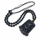 Obsidian Pixiu Pendant Ruyi Abacus Jade Pendant – Jewelry Gift Ideas — 11