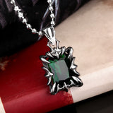 Vintage Titanium Steel Gem Sweater Chain Pendant – Jewelry Gift Ideas — 5