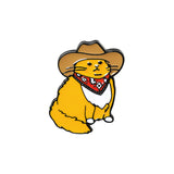 Western Cowboy Cat Shaped Alloy Brooch Alloy – Jewelry Gift Ideas — 6