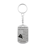 Mother and daughter stainless steel necklace army – Jewelry Gift Ideas — 5