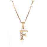 Diamond Necklace With English Letters – Jewelry Gift Ideas — 2
