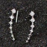 Big Dipper Zircon Stud Earrings Color Simple Diamonds – Everyday Gifts — 4
