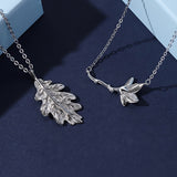 Creative Oak And Kapok Lover Necklace Retro – Jewelry Gift Ideas — 2