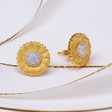 Italian Craftsmanship Brushed Small Daisy – Special Occasion Gifts — 3