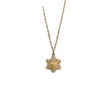 Chinese Gold Snowflake Pendant Women's Necklace – Jewelry Gift Ideas — 2