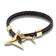 Fashion Machine Leather Bracelet Stainless Steel – Stylish Gifts — 20