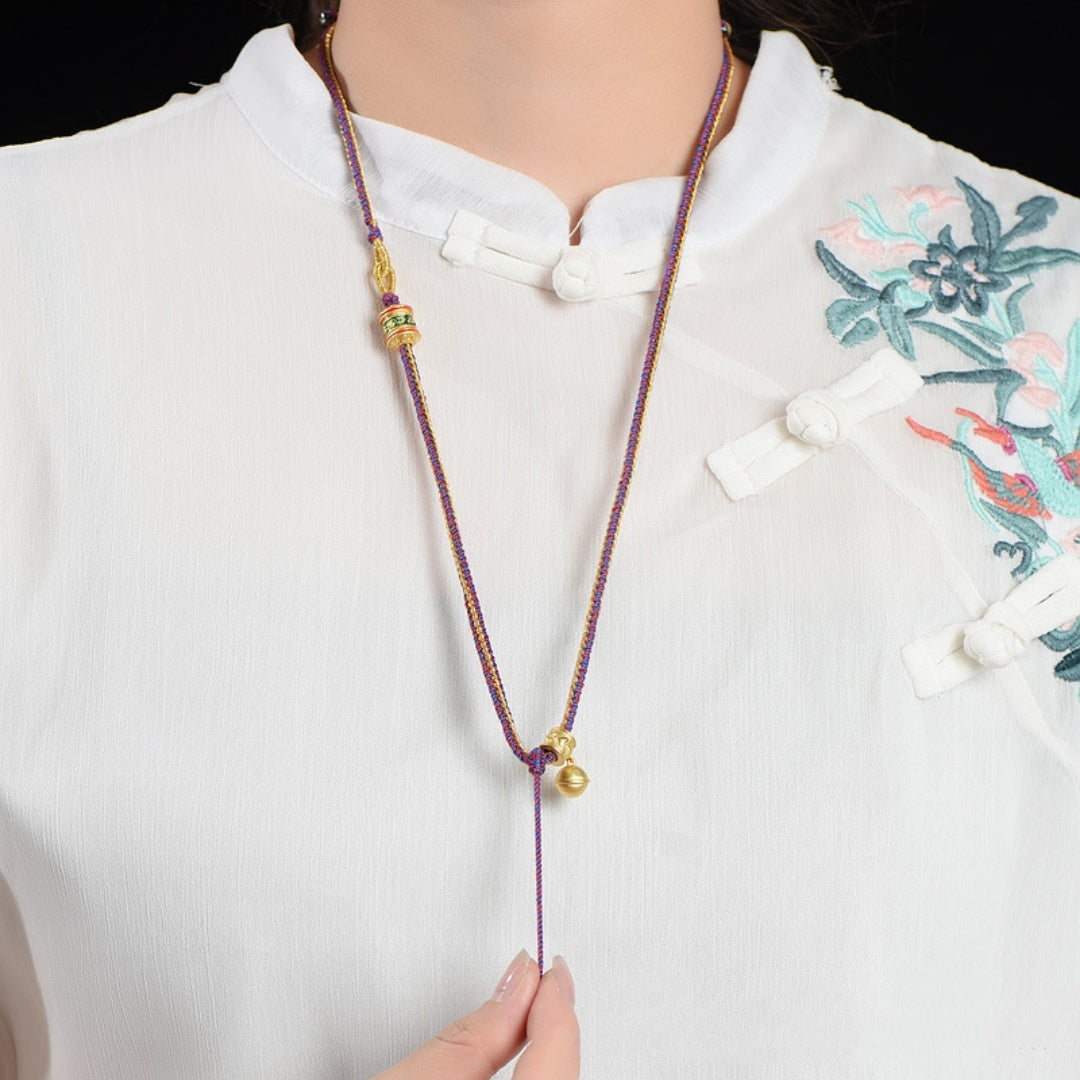 Hand-woven Eight-strand Tibetan Style Thangka – Jewelry Gift Ideas — 1